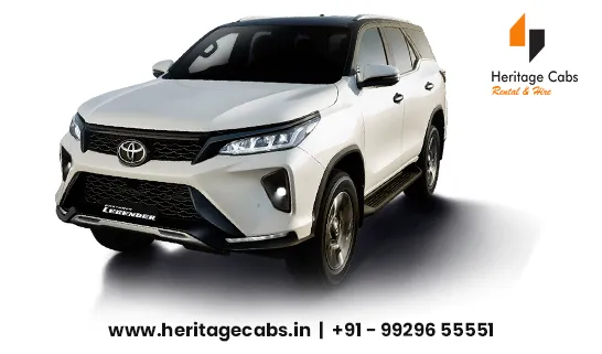 Book Toyota Fortuner For Corporate Event & Meeting